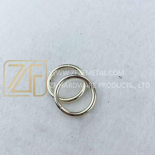 20mm Light Gold Iron Bag Ring