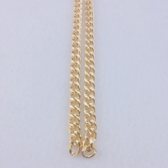 8*10mm Fashion Light Gold Metal Chain Iron Chain