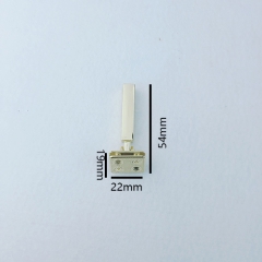 High Quality Fashion Bag Edge End Clip/Strap Connectors