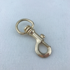 25*78mm Light Gold Snap Hook For Bag Handbag Pet