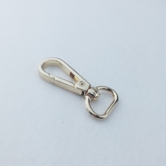 15mm Light Gold Spring Snap Hook