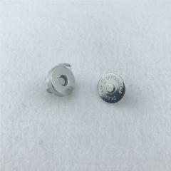 18*4mm Nickel Metal Button Magnet For Bag Lock