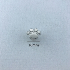 16mm Metal Logo Tag Label For Bag