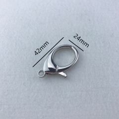 24*42mm Snap Hook Fish Hook For Key Chain