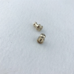 Light Gold Snap Rivet With Screw