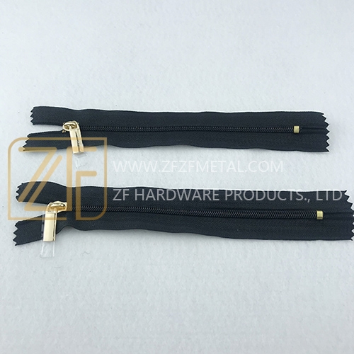 Custom Metal Fixed Size Zipper/Nylon Zipper