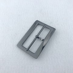 48mm Big Size Gun Metal Pin Buckle For Belt Accessories