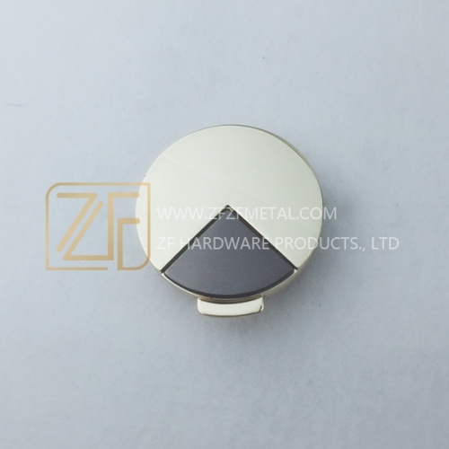 45mm Round Metal Button Lock for Handbag