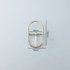 28mm Big Round Pin Buckle For Belt Accessories