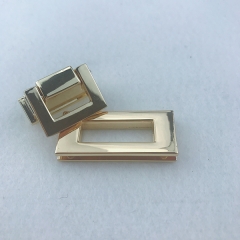 20*45mm Light Gold Lock For Handbag