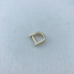 10mm/15mm Light Gold Handbag D Ring