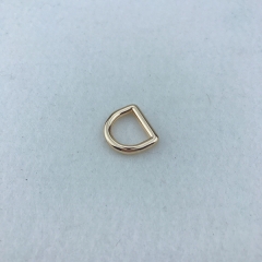 15mm Light Gold D Ring Handbag Ring