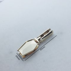 Gem Shape Metal Bag Clip for Bag Decorative Accessories