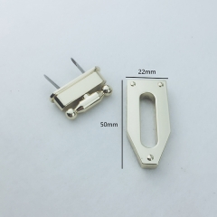 50*22mm Bag Accessories Twist/Push/Turn Lock for Handbag