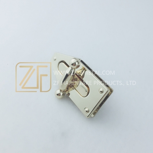 50*22mm Bag Accessories Twist/Push/Turn Lock for Handbag