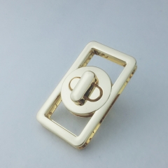 64*37mm Big Size Light Gold Turn Lock