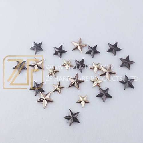 14/17/19mm Stars Rivet For Handbag Accessories