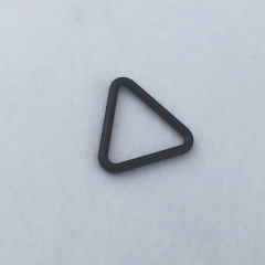 26mm Black Triangle Ring Buckle for Bag Accessories