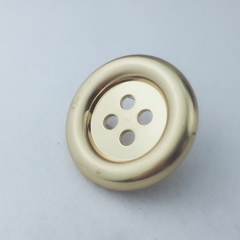 53mm Big Size Round Button Decoration Metal Fitting