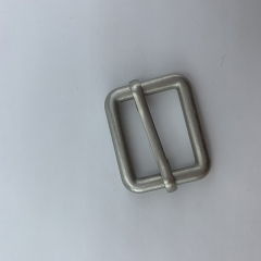 26mm Simple Ruing Matt Nickle Belt Adjuster Buckle Hardware Square Buckle for Handbag