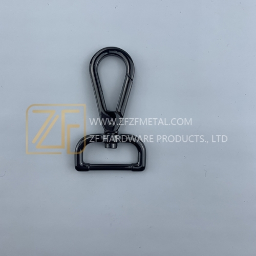 30*68mm Custom High quality Gun Metal Snap Hook