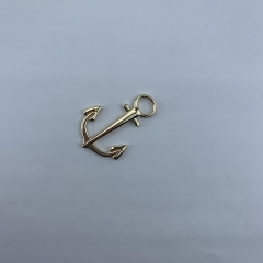 52mm Light Gold Fashion Bag Label Hardware