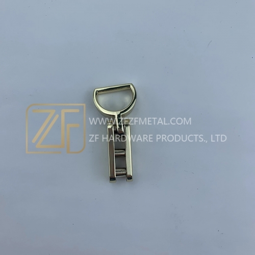 45mm High Quality Light Gold Metal Bag Edge End Clip/Strap Connectors