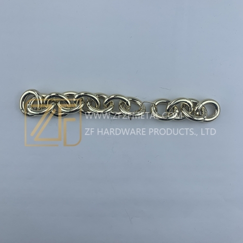 High Grade Metal Decoration Light Gold Chain for Bag Accessories