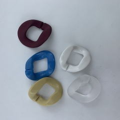 17mm Factory Custom acrylic Chain for Bag Accessories