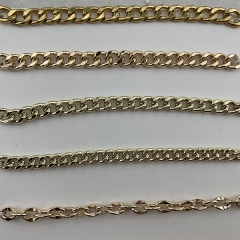 New Popular Light Gold Hardware Bag Accessories Iron Chain