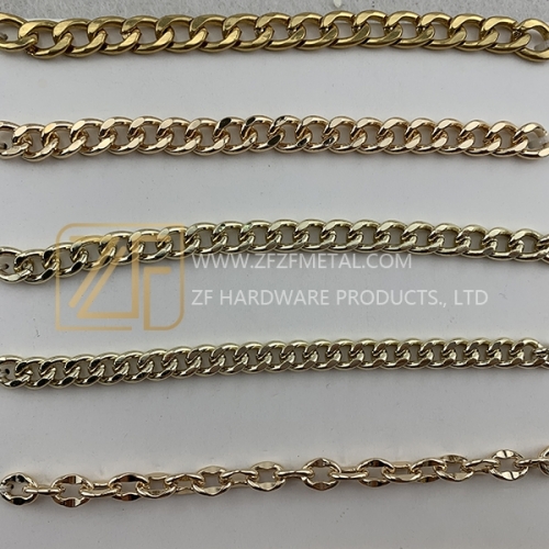 New Popular Light Gold Hardware Bag Accessories Iron Chain