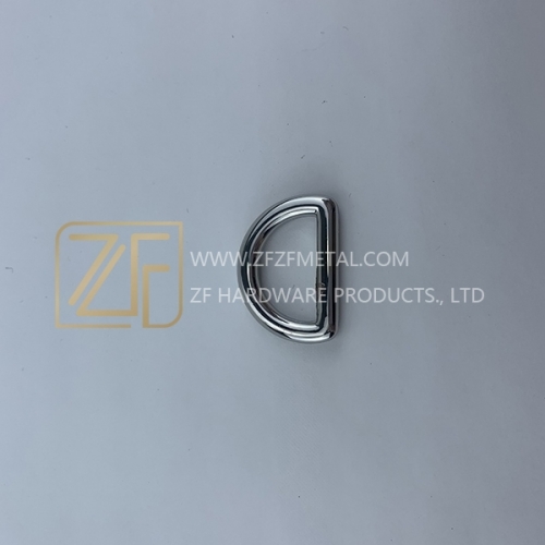 18mm Fashion Nickel D Ring For Bag Accessories