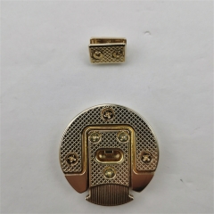 39mm Circular Pattern Lock For Handbag