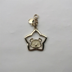 43mm Golden Star Bear Pendant