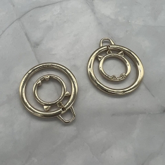 Double Circles in Cat Shape Decoractive Accessory