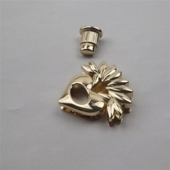 38mm Custom Golden Strawberry Lock