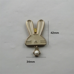 34mm Custom Rabbit Pendant Magnetic Lock