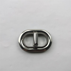 47mm Oval Nickle Twist Lock