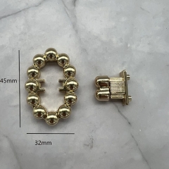 Hollow Catenuliform Oval Turn Lock