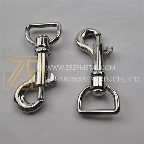 19mm Nickle D Ring Strong Hook For Leash