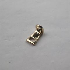 4mm Small Golden Glossy Puller For Bag