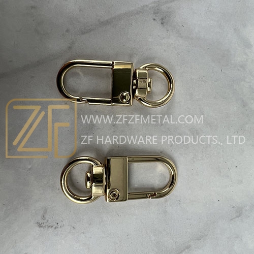 8mm Golden Small Snap Hook