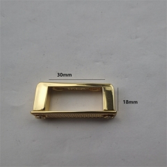 30mm Rectangle Golden Bridge For Bag