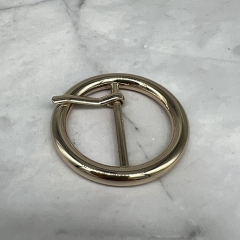 Classic Circle Movable Pin Buckle