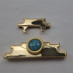 70mm Chinese Style Palace Goldden Snap Lock For Bag