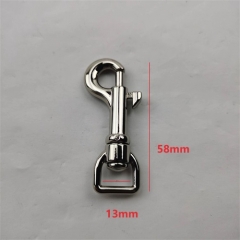 13mm Nickle D Ring Strong Hook For Leash