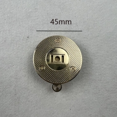 Crystal Disk-Shape Magnetic Lock