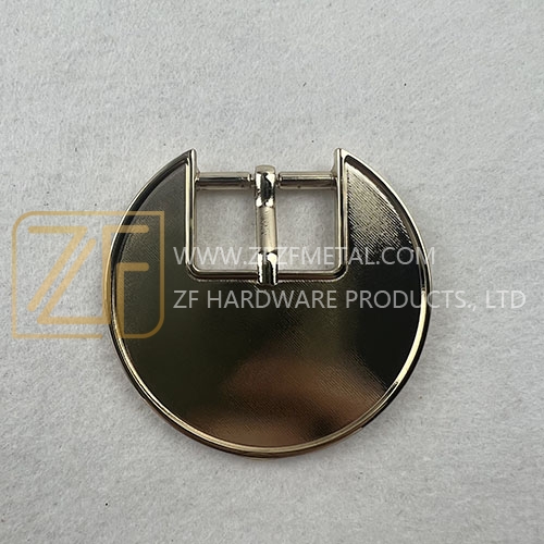 25mm Golden Big Round Shape PIn Buckle