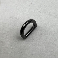 13mm Classic Gun Metal D Ring