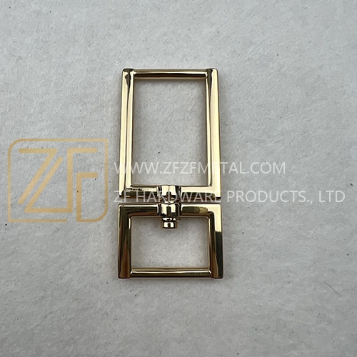 20mm Golden Rotatable Retangular Snap Hook